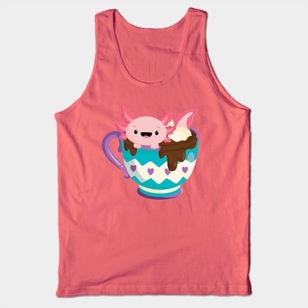 That's Alotl Cocoa! Tank Top by FunUsualSuspects